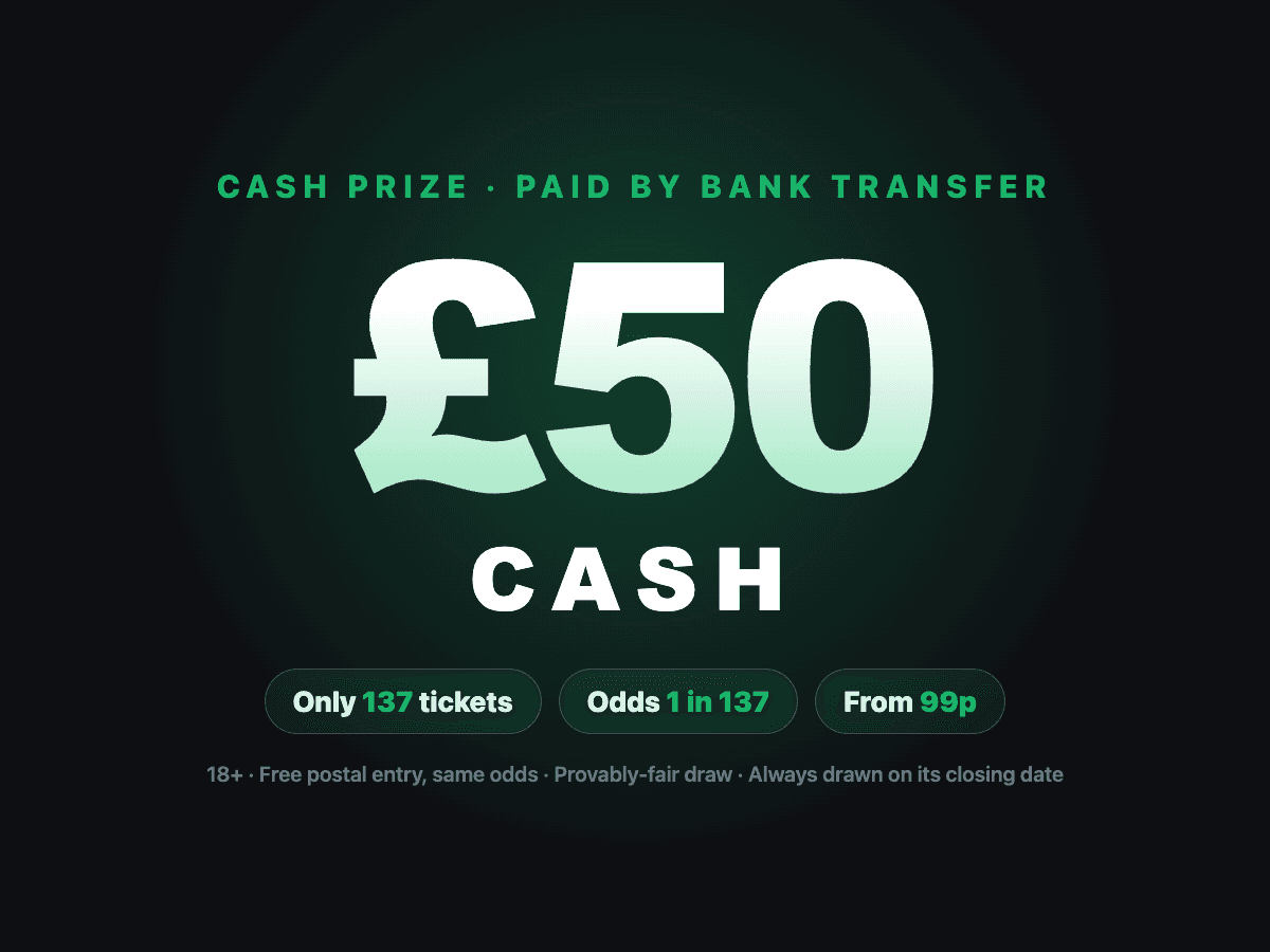 £50 Cash